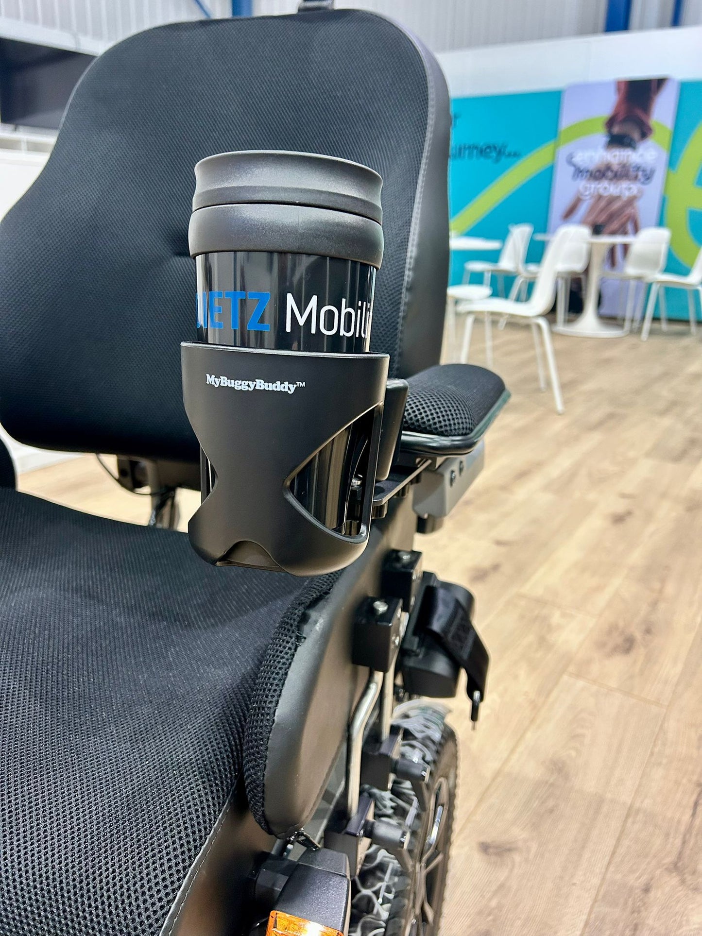 NEW Powerchair Accessory Bracket and Cup Holder