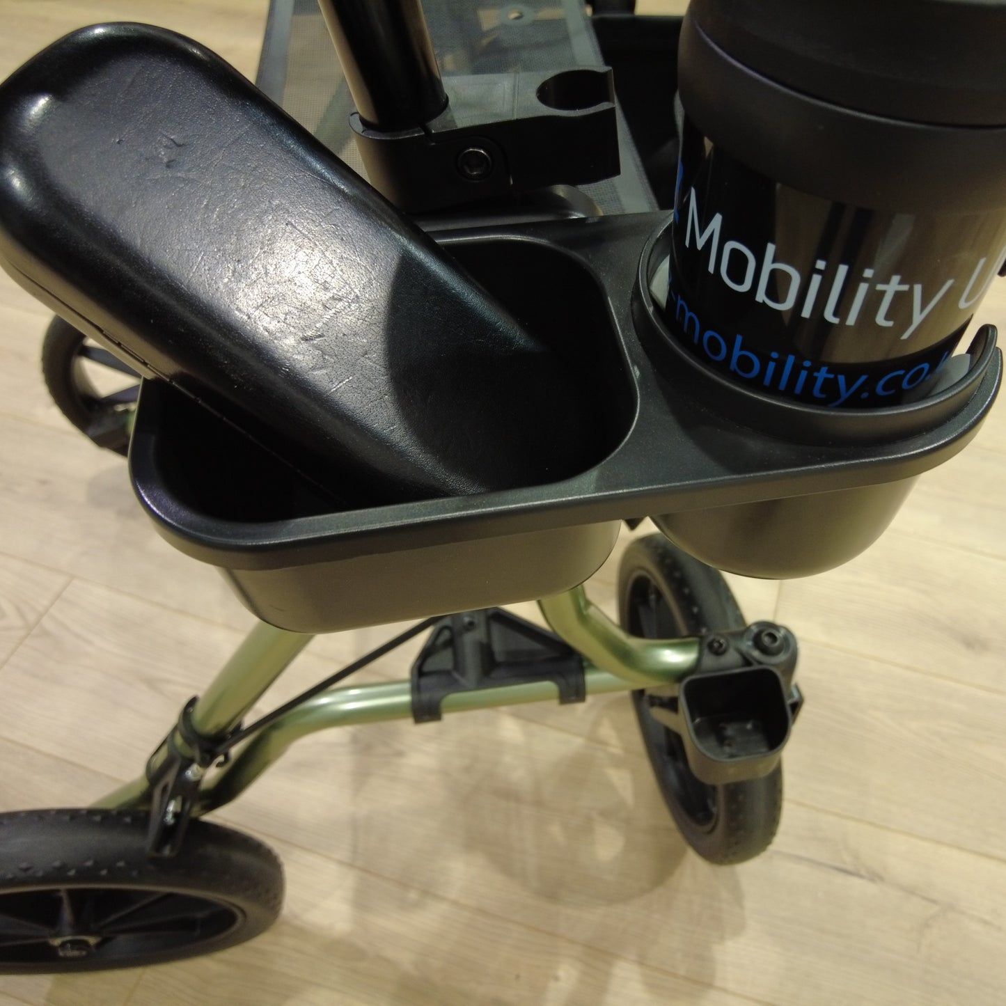 Rollator Cup Holder and Tray