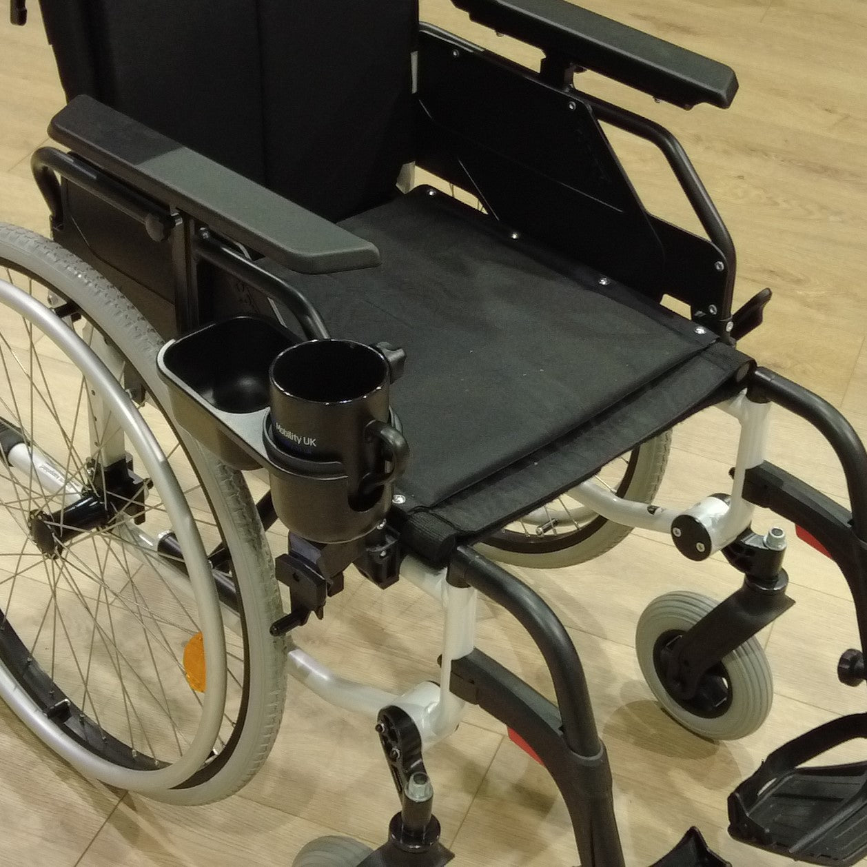 Wheelchair Cup Holder and Tray